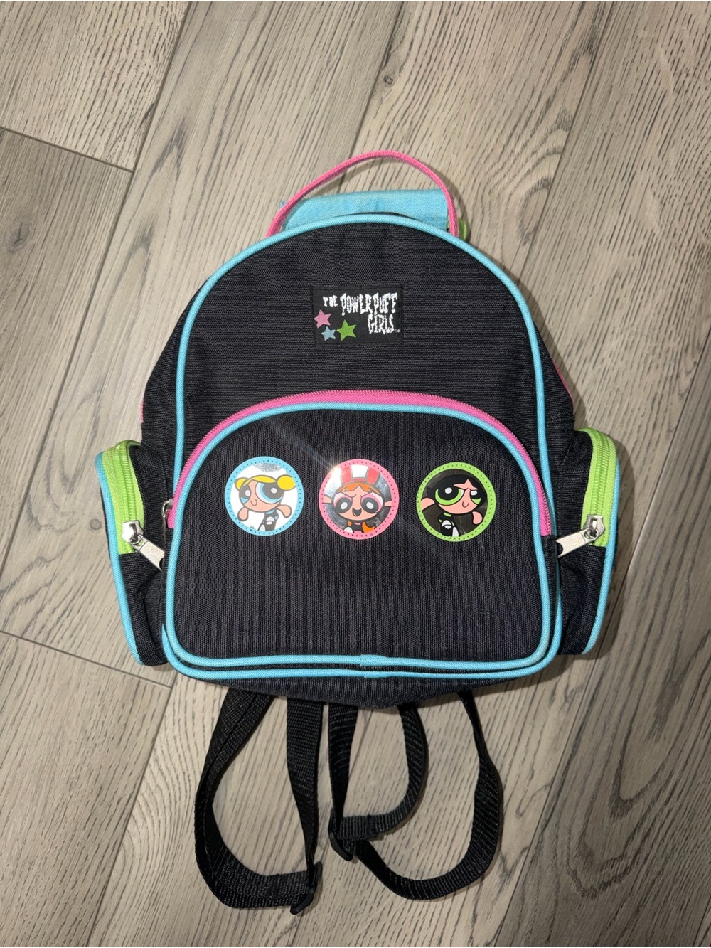 Vintage 1999 Cartoon Network power puffs mini backpack